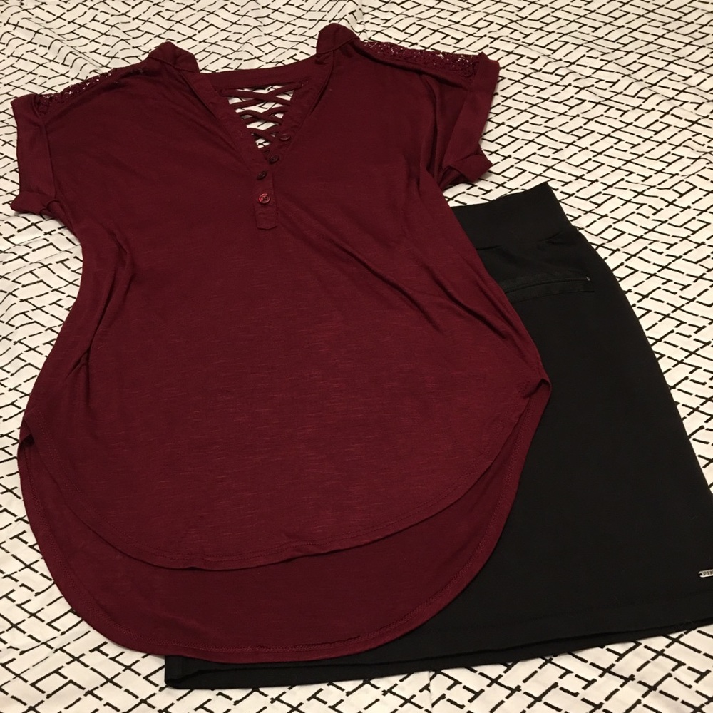 Cute high low top!